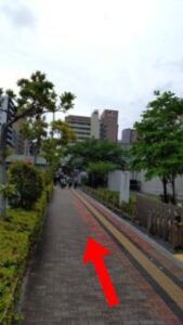 大江戸線りょうごくえきえーさんでぐち周辺、きよすみどおりのしゃしんです